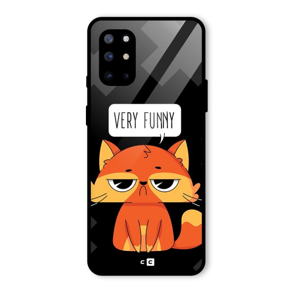 Very Funny Cat Glass Back Case for OnePlus 8T