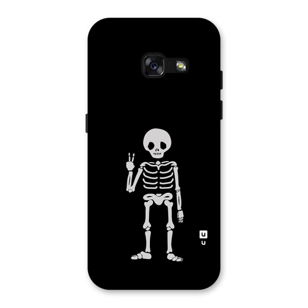 Victory Skeleton Spooky Back Case for Galaxy A3 (2017)