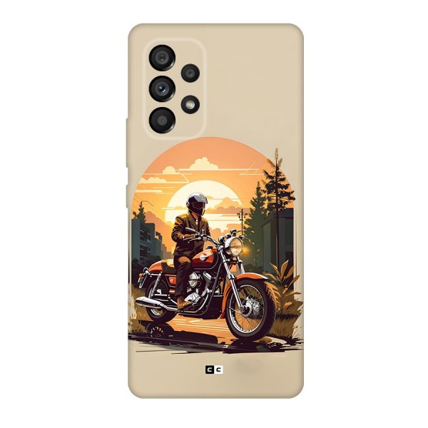 Vintage Bike Art Back Case for Galaxy A53 5G