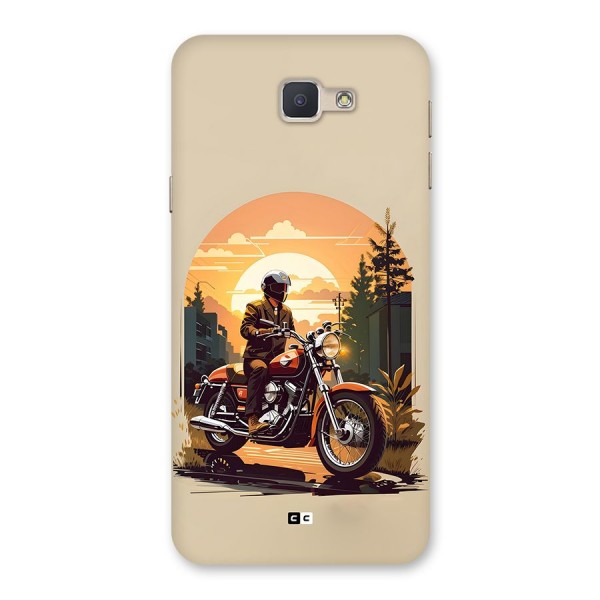 Vintage Bike Art Back Case for Galaxy J5 Prime