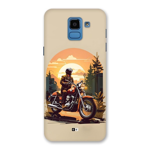 Vintage Bike Art Back Case for Galaxy On6