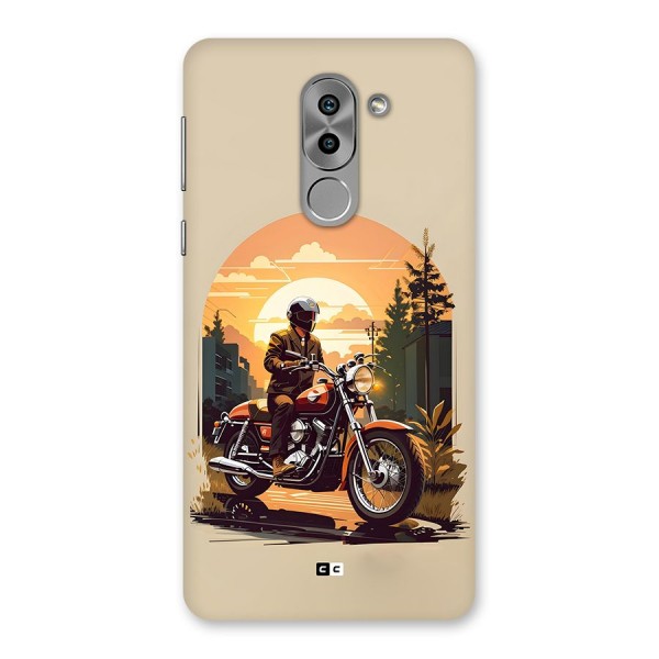 Vintage Bike Art Back Case for Honor 6X