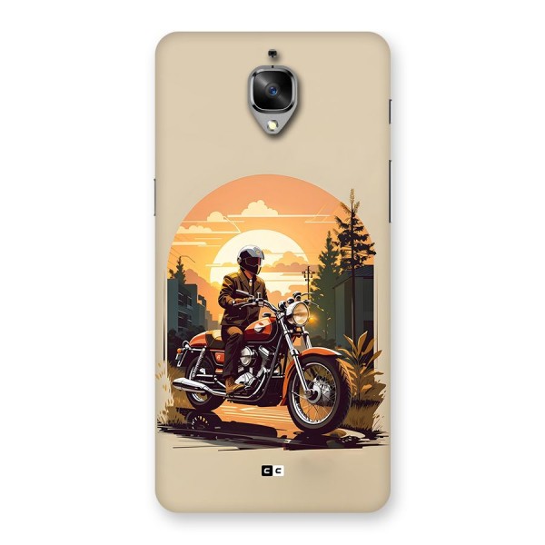 Vintage Bike Art Back Case for OnePlus 3