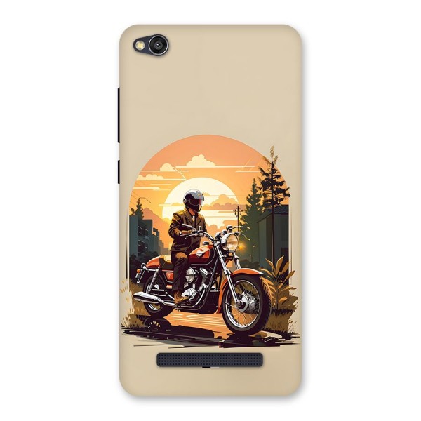 Vintage Bike Art Back Case for Redmi 4A