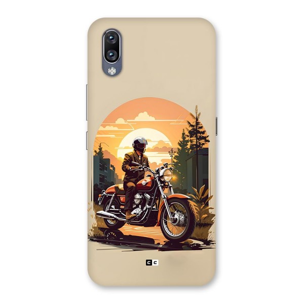 Vintage Bike Art Back Case for Vivo NEX