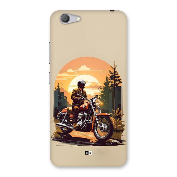 Vintage Bike Art Back Case for Vivo Y53