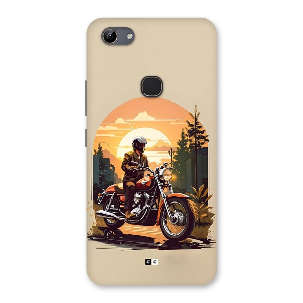 Vintage Bike Art Back Case for Vivo Y81