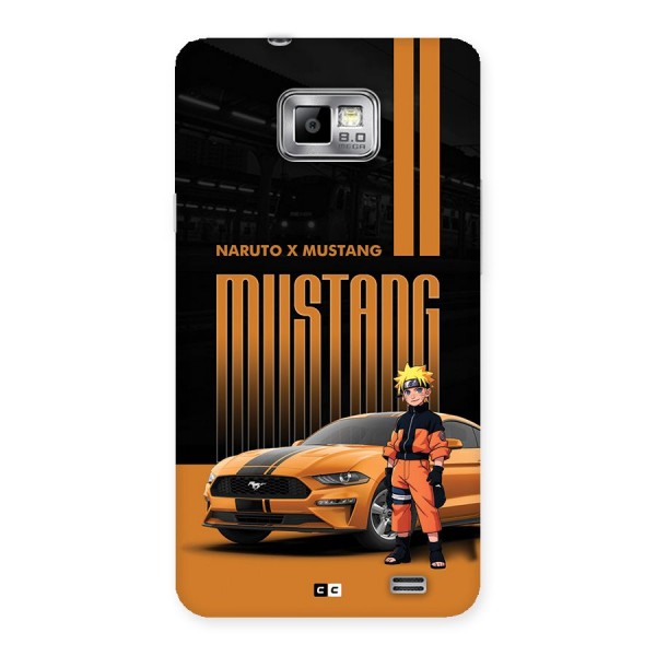 Vintage Car Boy Back Case for Galaxy S2
