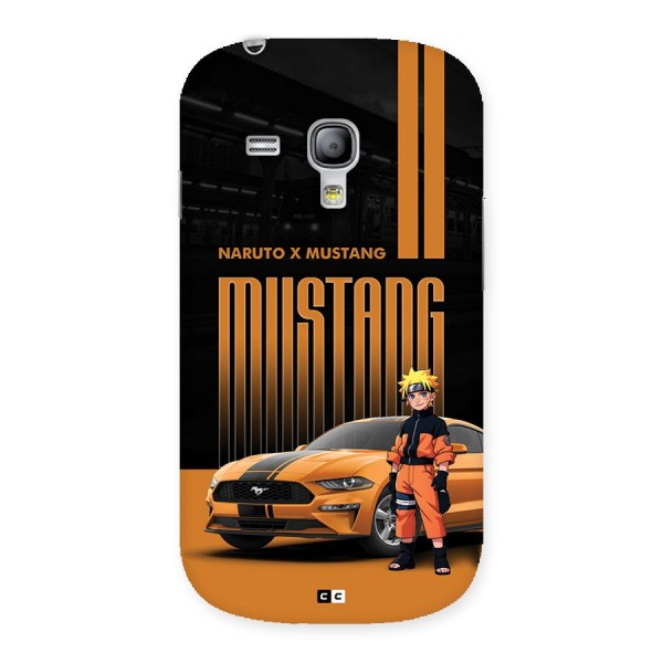 Vintage Car Boy Back Case for Galaxy S3 Mini