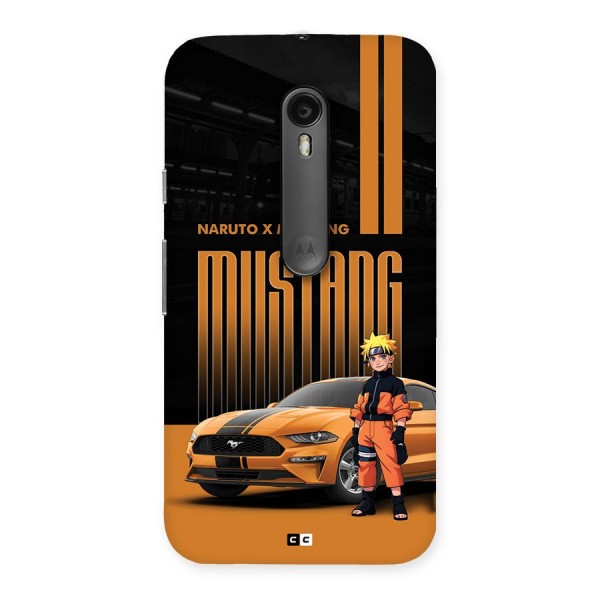 Vintage Car Boy Back Case for Moto G3