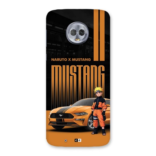 Vintage Car Boy Back Case for Moto G6