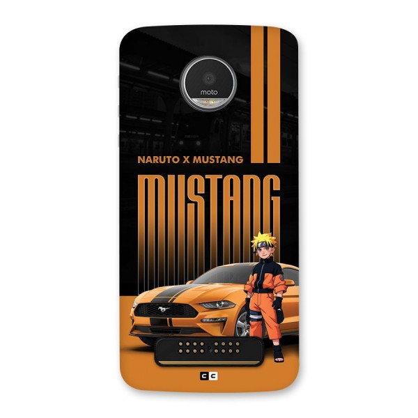 Vintage Car Boy Back Case for Moto Z Play