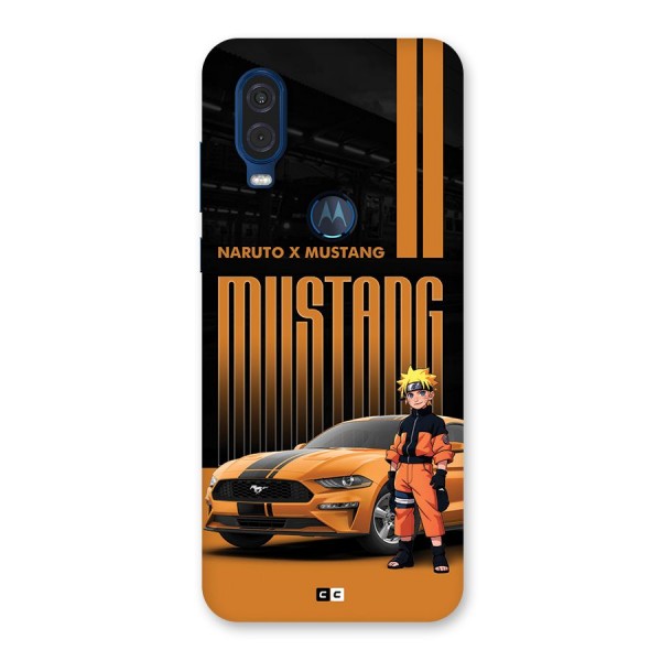 Vintage Car Boy Back Case for Motorola One Vision