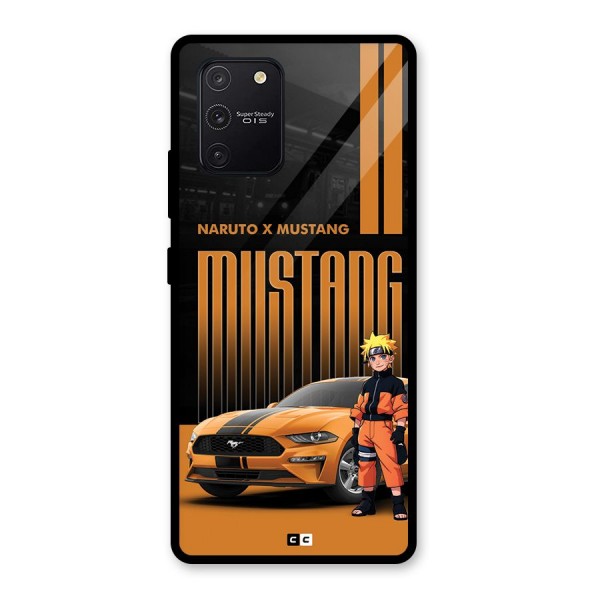 Vintage Car Boy Glass Back Case for Galaxy S10 Lite