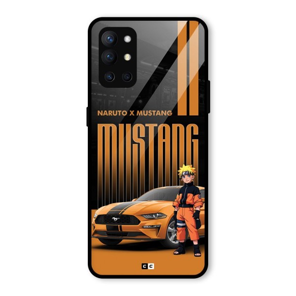 Vintage Car Boy Glass Back Case for OnePlus 9R