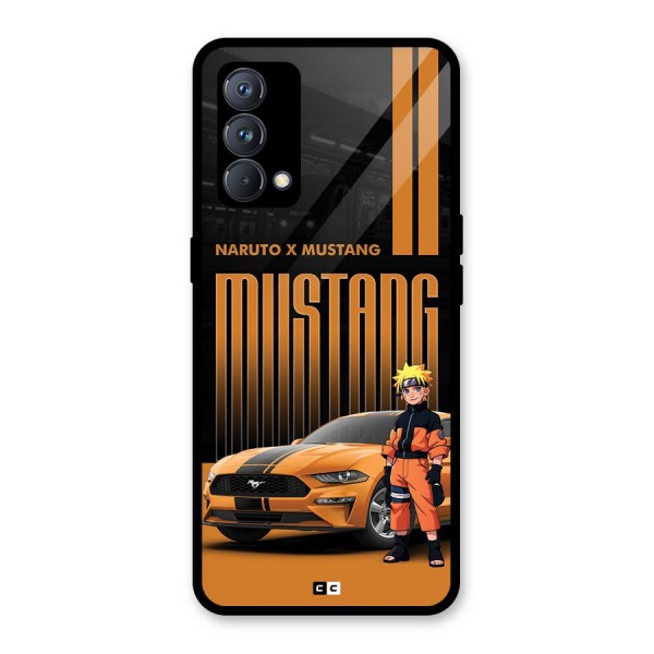 Vintage Car Boy Glass Back Case for Realme GT Master Edition