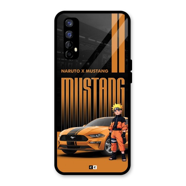 Vintage Car Boy Glass Back Case for Realme Narzo 20 Pro