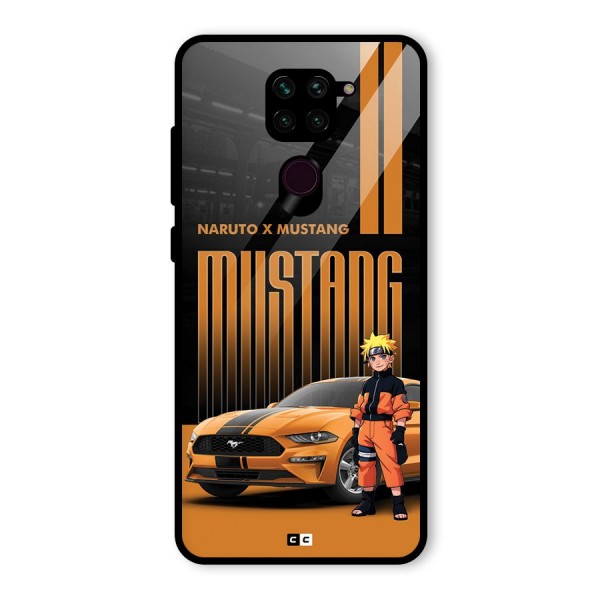 Vintage Car Boy Glass Back Case for Redmi Note 9