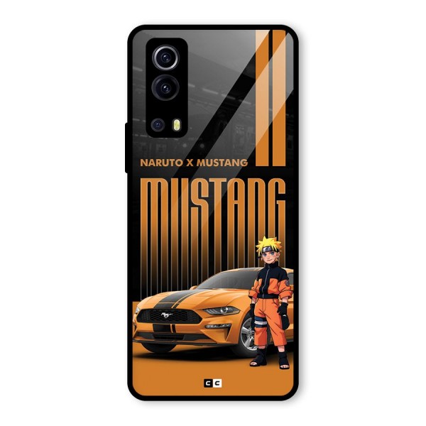 Vintage Car Boy Glass Back Case for Vivo iQOO Z3