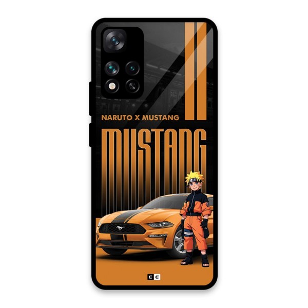 Vintage Car Boy Glass Back Case for Xiaomi 11i 5G