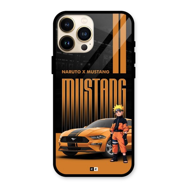 Vintage Car Boy Glass Back Case for iPhone 13 Pro Max