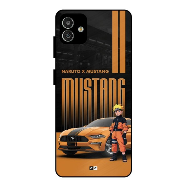 Vintage Car Boy Metal Back Case for Galaxy M13 5G