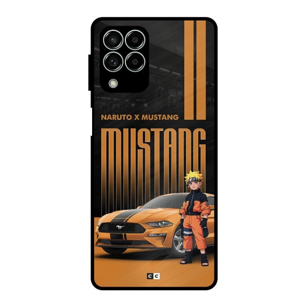 Vintage Car Boy Metal Back Case for Galaxy M33