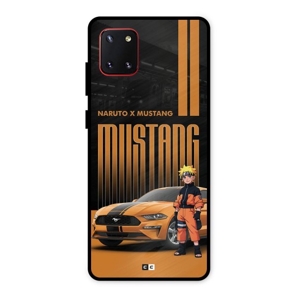 Vintage Car Boy Metal Back Case for Galaxy Note 10 Lite