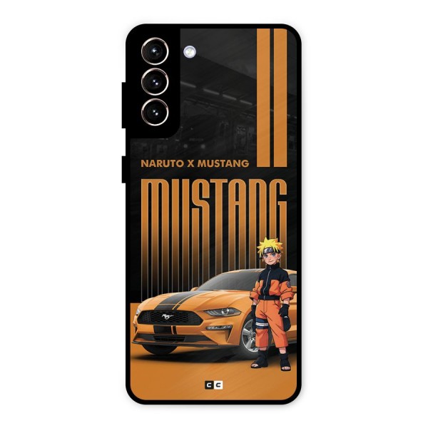 Vintage Car Boy Metal Back Case for Galaxy S21 Plus
