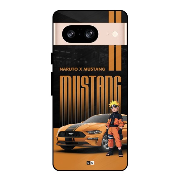 Vintage Car Boy Metal Back Case for Google Pixel 8