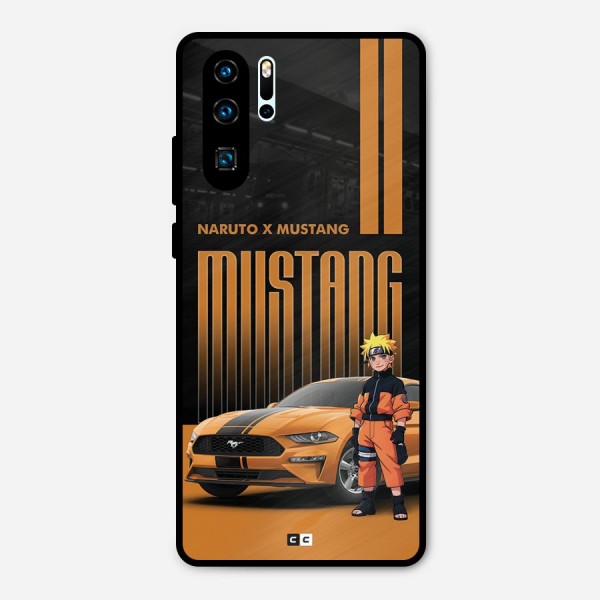 Vintage Car Boy Metal Back Case for Huawei P30 Pro