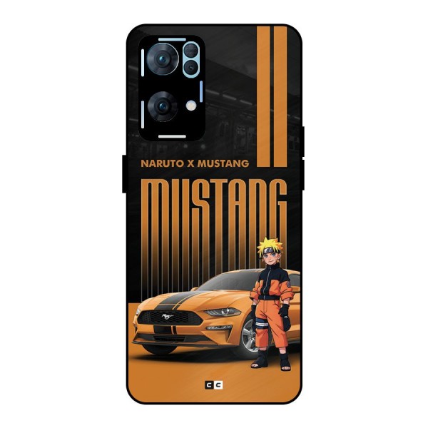 Vintage Car Boy Metal Back Case for Oppo Reno7 Pro 5G