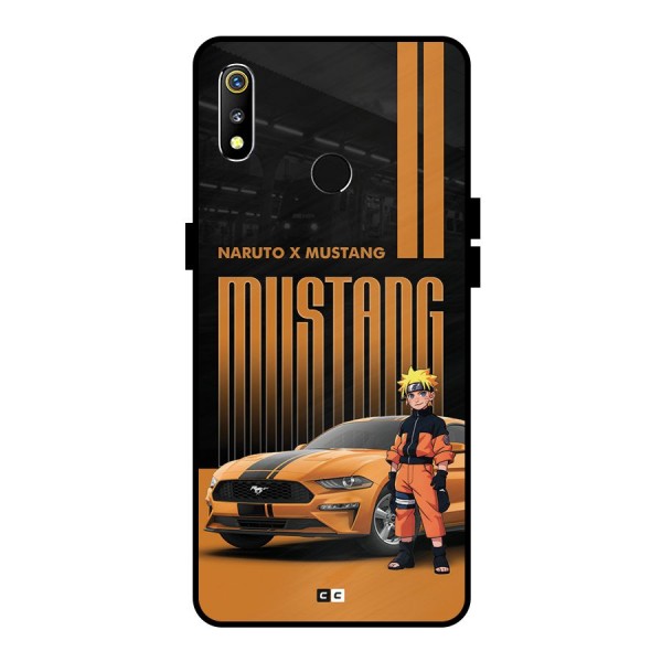 Vintage Car Boy Metal Back Case for Realme 3