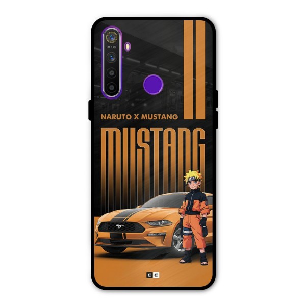 Vintage Car Boy Metal Back Case for Realme 5
