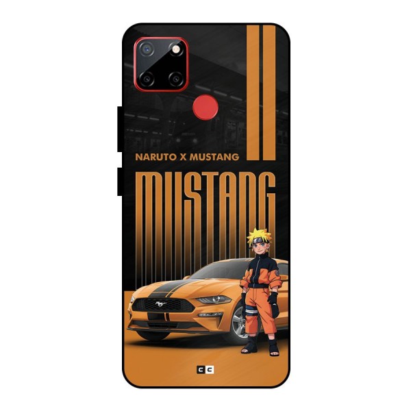 Vintage Car Boy Metal Back Case for Realme C12