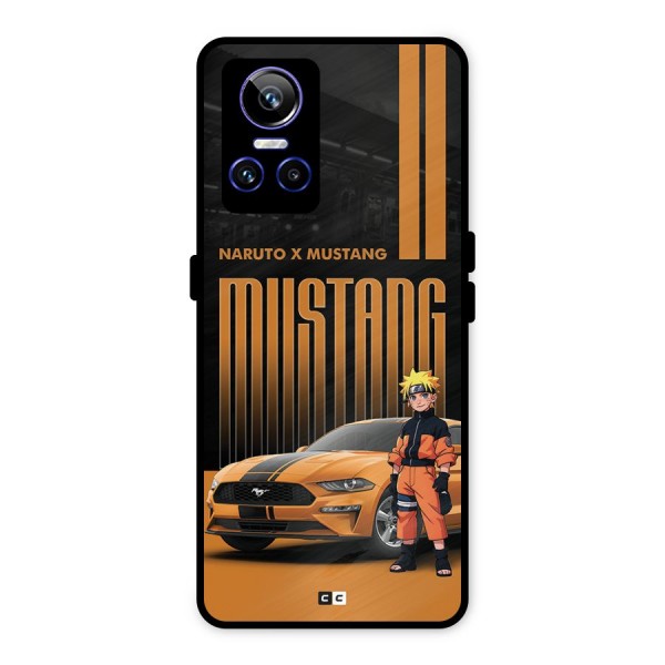 Vintage Car Boy Metal Back Case for Realme GT Neo 3