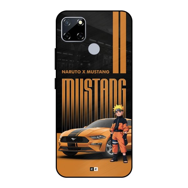 Vintage Car Boy Metal Back Case for Realme Narzo 30A
