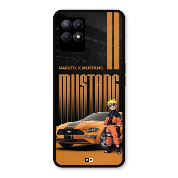 Vintage Car Boy Metal Back Case for Realme Narzo 50