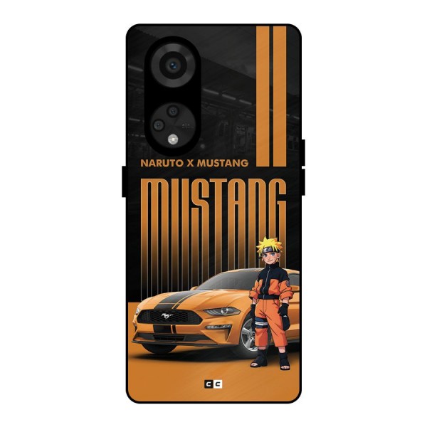Vintage Car Boy Metal Back Case for Reno8 T 5G