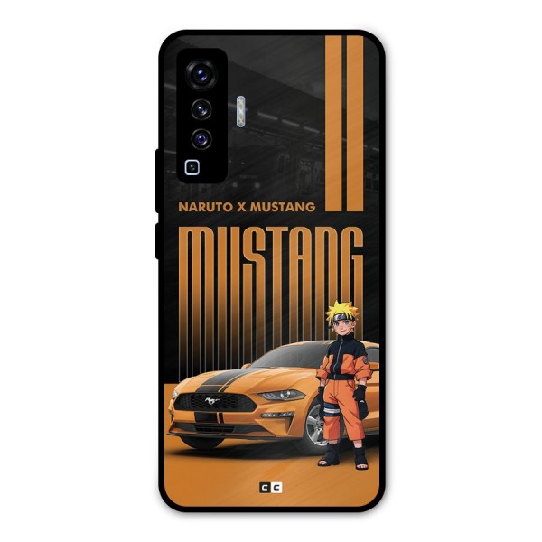 Vintage Car Boy Metal Back Case for Vivo X50