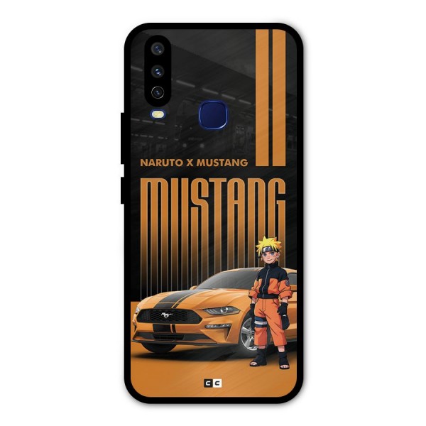 Vintage Car Boy Metal Back Case for Vivo Y12