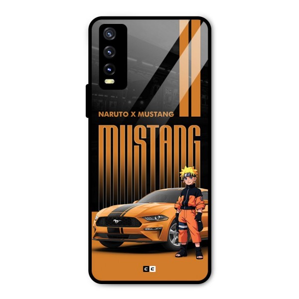 Vintage Car Boy Metal Back Case for Vivo Y20t