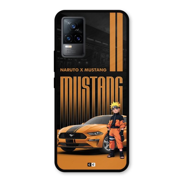 Vintage Car Boy Metal Back Case for Vivo Y73