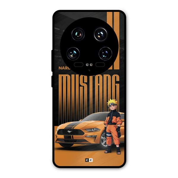 Vintage Car Boy Metal Back Case for Xiaomi 14 Ultra