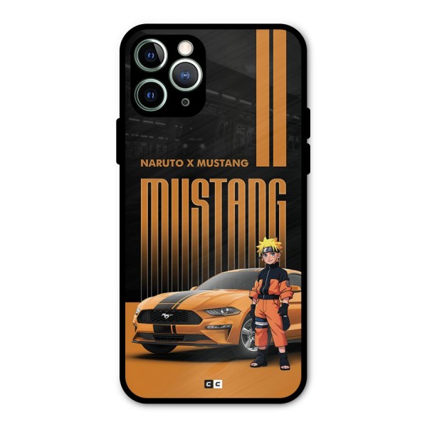 Vintage Car Boy Metal Back Case for iPhone 11 Pro Max