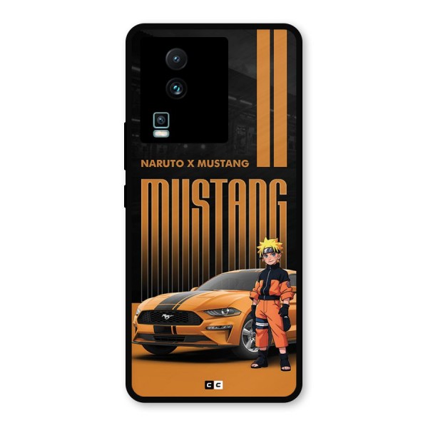 Vintage Car Boy Metal Back Case for iQOO Neo 7 Pro