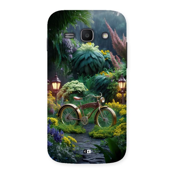 Vintage Cycle In Garden Back Case for Galaxy Ace3