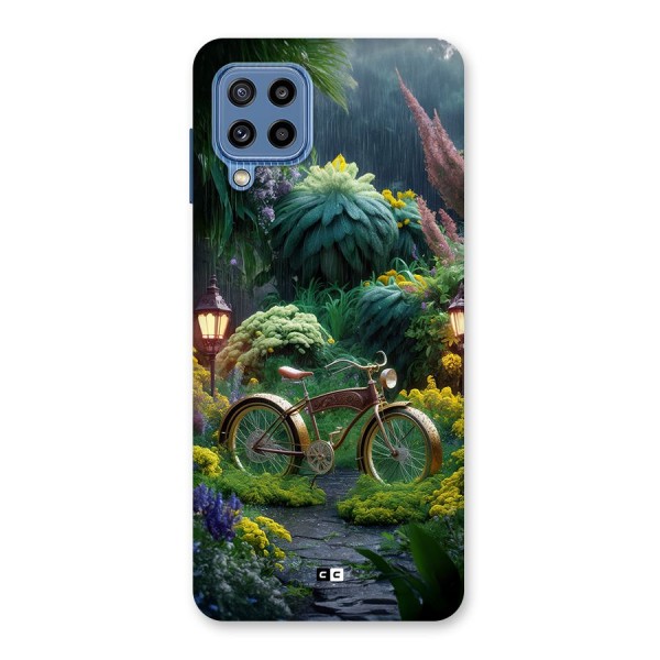 Vintage Cycle In Garden Back Case for Galaxy M32
