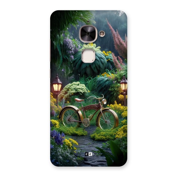 Vintage Cycle In Garden Back Case for Le 2