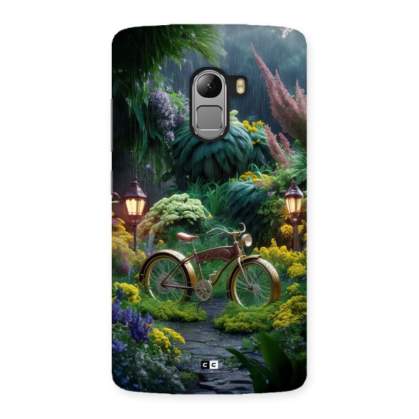 Vintage Cycle In Garden Back Case for Lenovo K4 Note